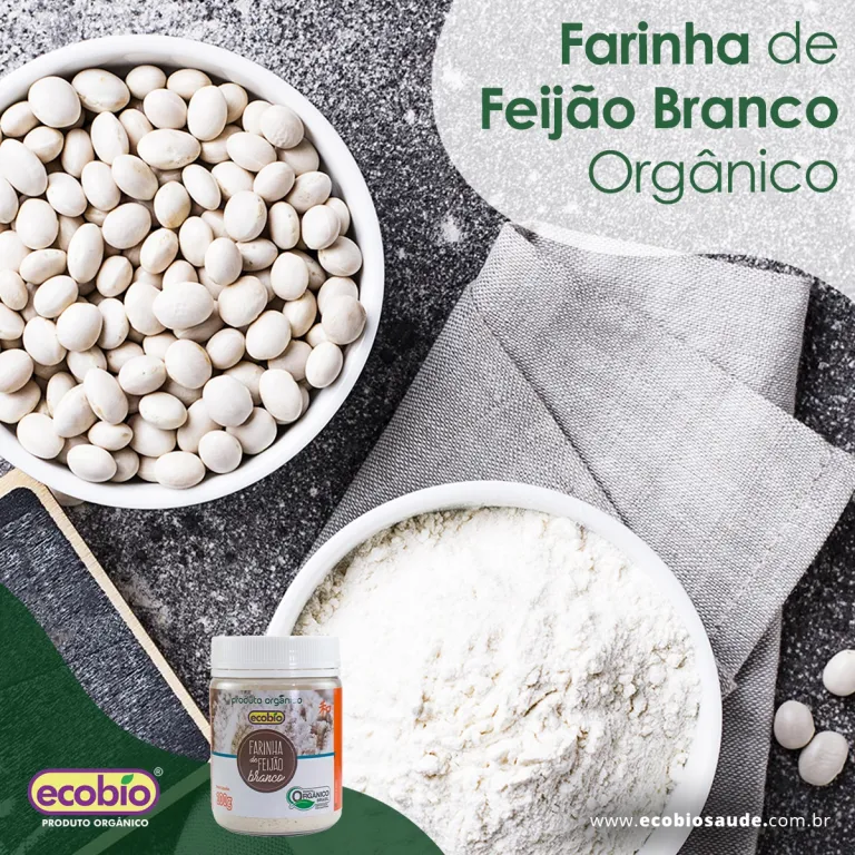 Farinha de Feijão Branco Orgânico